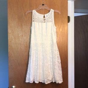 Beautiful white lace dress